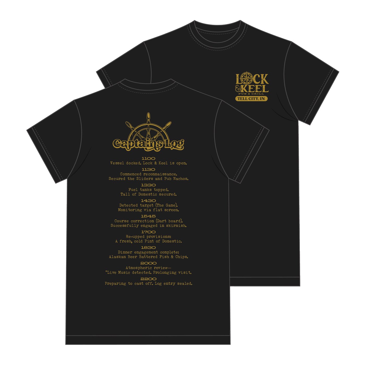 Captain’s Log Tee